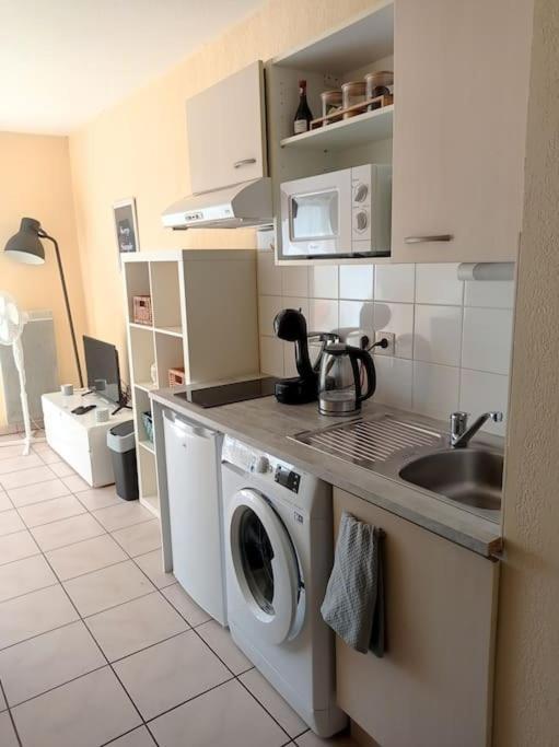 Studio Sur La Plage Des Dagueys 利布尔讷 外观 照片