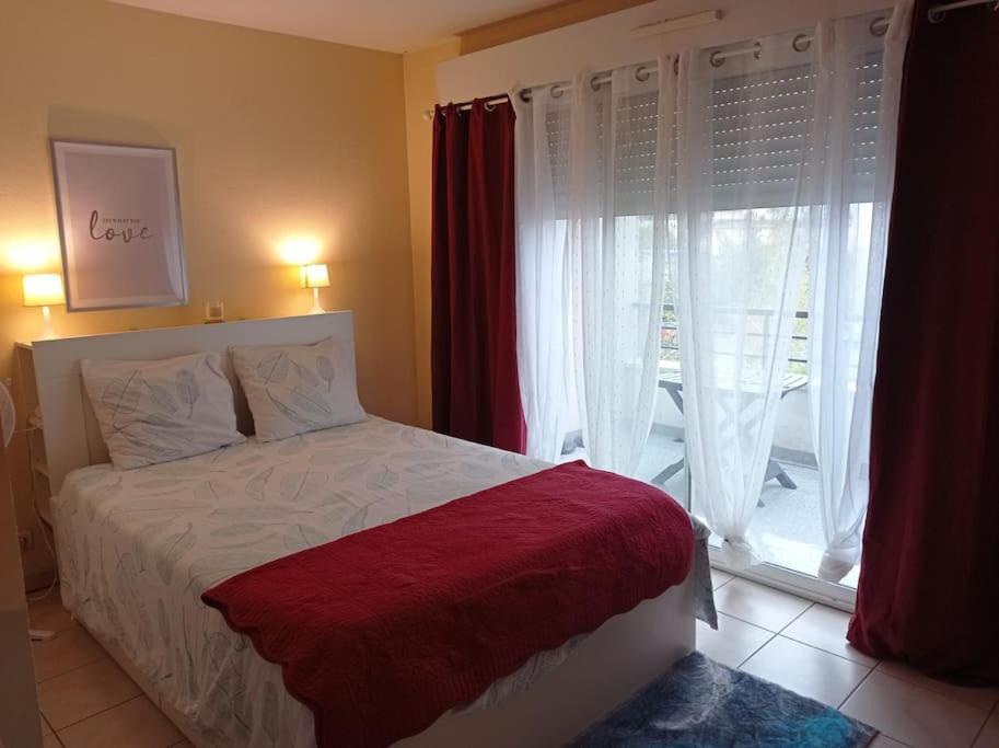 Studio Sur La Plage Des Dagueys 利布尔讷 外观 照片